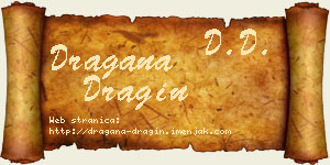 Dragana Dragin vizit kartica